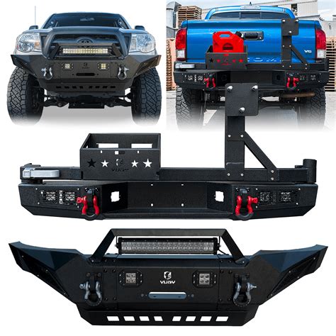 Ronghui For Toyota Tacoma Front Rear Bumper New W Winch