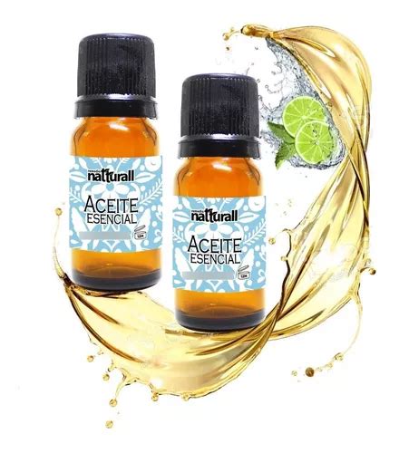 Aceite Esencial Limón Puro Paquete Con 2 Pz De 10 Ml C u Cuotas sin