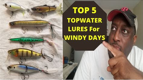 Top Windy Day Topwater Bass Fishing Lures For Youtube