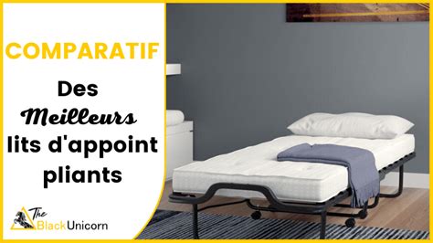 Meilleur Lit D Appoint Pliant En Avis Comparatif The Black