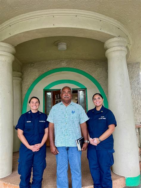 U S Coast Guard Republic Of Palau Strengthen Maritime Partnership For