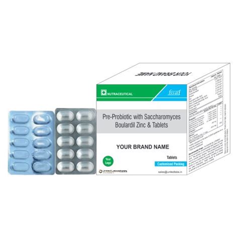 Pre Probiotic With Saccharomyces Boulardii Zinc Tablets Manufacturer And Supplier In India