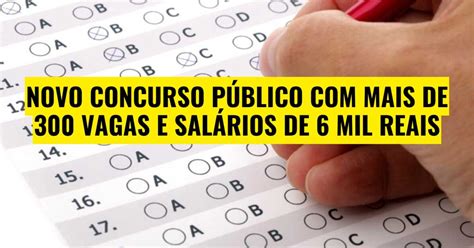 Prefeitura Abre Novo Concurso Público Com Mais De 300 Vagas E Salários