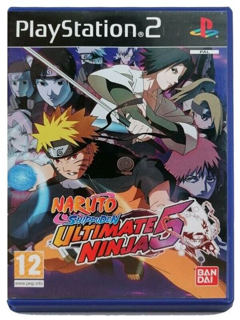 Naruto Shippuden Ultimate Ninja 5 Ps2 Game Playstation 2 A Ebay