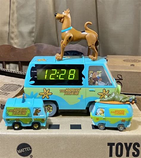 Hot Wheels Like Hanna Barbera Westclox Scooby Doo Mystery Machine Clock