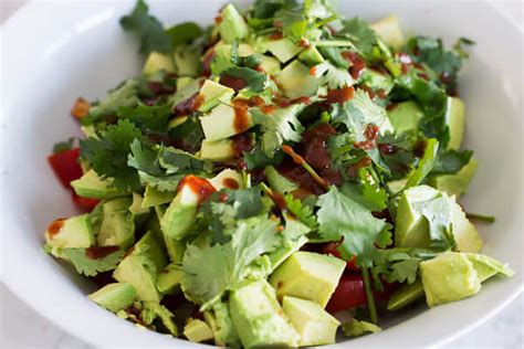 Spicy Avocado Salad Ruled Me