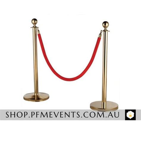 Gold Bollards For Red Carpet Galas Crowd Control Our Gold Bollards