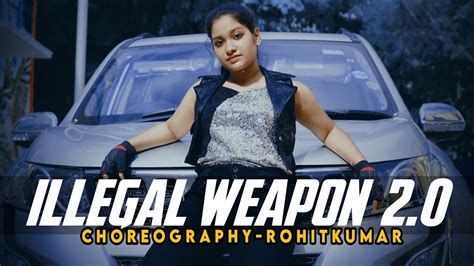 Iiiegal Weapon 2 0 Sharanya Gupta Dance Choreography By Rohit Kumar Street Dancer 3 Youtube