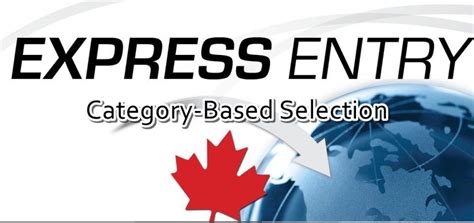 Royal Canadian Immigration Express Entry Category Based Selection