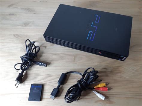 Sony Playstation Ps Fat Schwarz Scph Kabel Mc Kaufen Auf