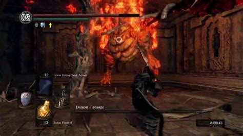 Dark Souls Remastered Demon Firesage Boss Fight Demons Catalyst