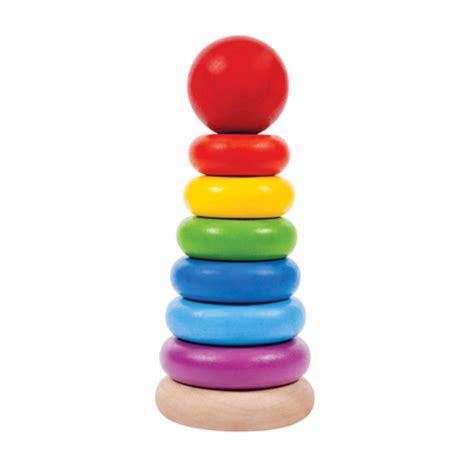 Wooden Stacking Ring Toy Plan Toys Tiny Town