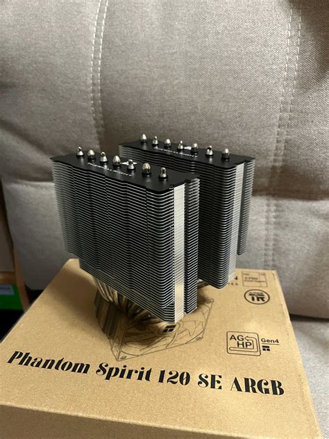 Thermalright Phantom Spirit Se Argb Cpu Air Cooler Heatpipes