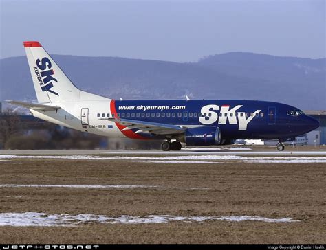 OM SEB Boeing 737 5Y0 SkyEurope Airlines Daniel Havlik JetPhotos