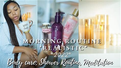 MY 6AM MORNING ROUTINE 2022 REALISTIC SHOWER ROUTINE BODY CARE