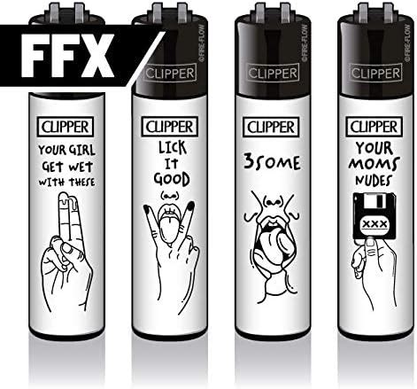 Amazon De Clipper Er Set Ffx Adult Collection Lighter Flints