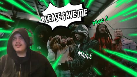 Maj4l X Mac J Please Save Me Exclusive Music Video Dir Byrd😳