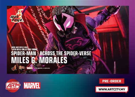 Hot Toys Miles G Morales SpiderMan Across The Spider Verse 1 6th