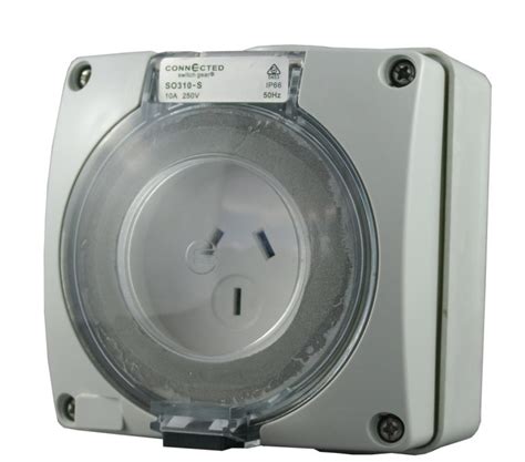 Ip66 Socket Outlet 3 Pin 250v 15a Ip66 Socket Outlets Impact S Series Connected Switchgear