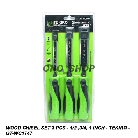 Jual Wood Chisel Set Pcs Inch Tekiro Gt Wc