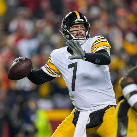 NFL On Twitter Big Ben Has Now Tied Brett Favre For Third Most