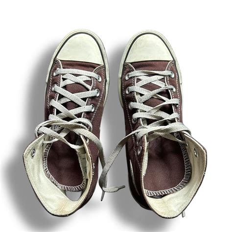 Brown Platform Converse Men 6 Women 8 Send Any Depop