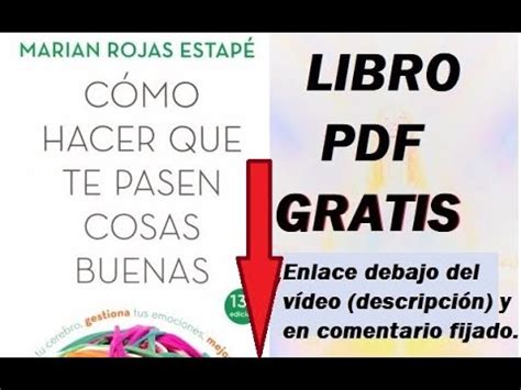 Libro PDF GRATIS Cómo hacer para que te pasen cosas buenas Marian