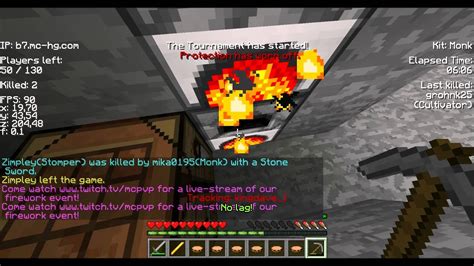 Mcpvp Hunger Games Stplace Kills Youtube