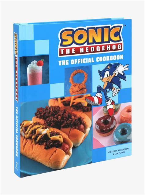 Boxlunch Sonic The Hedgehog The Official Cookbook Coolsprings Galleria