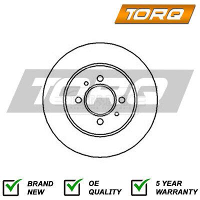 Brake Disc Rear Torq Fits Renault Laguna 1995 2001 Safrane 1992 2000