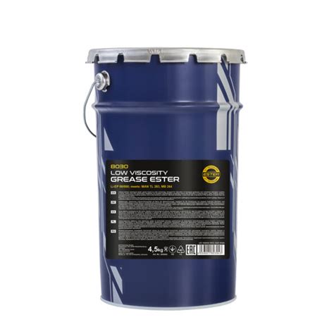 MANNOL Low Viscosity Grease 8030 / 9987 / 9985 - MANNOL AUSTRALIA
