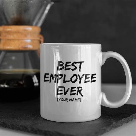 Best Employee Ever Best Team Ever Mugs Teammate Mugs Staff Etsy