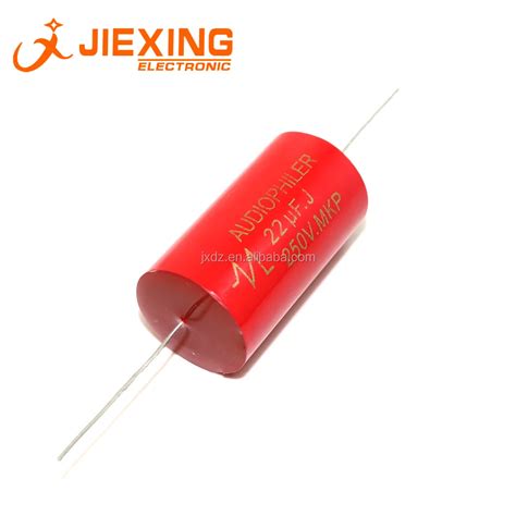 Audiophiler Mkp Axial Polyester Film Capacitor Red 22uf 22mfd 250v 226j250v 5 For Audio Cbb