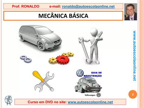 Auto Escola Mecanica Basica - Mecânica - Auto Escola | PPSX | Auto Repair | Automotive