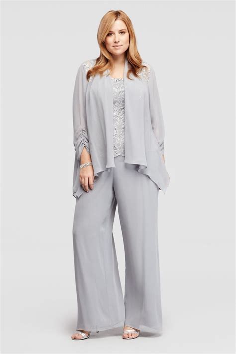 Davids Mother Of The Bride Pants Suits Plus Size Dresses Images 2022