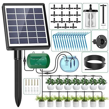 Anseto Irrigazione Automatica Energia Solare Sistema Di Irrigazione