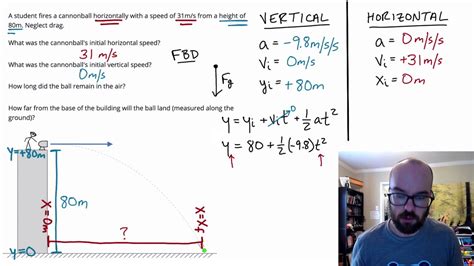 Projectile Motion Practice Problems Answers