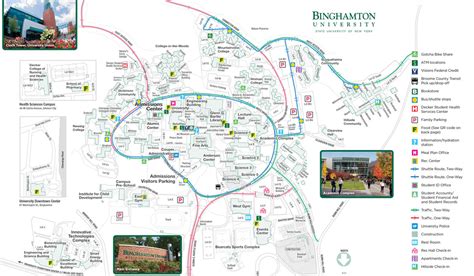 Binghamton University Campus Map - Sacha Clotilda