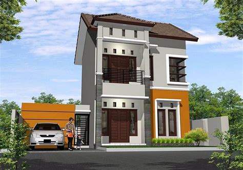 16 Contoh Rumah Minimalis 2 Lantai