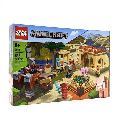 Lego Minecraft 21160 The Illager Raid Brand New Sealed