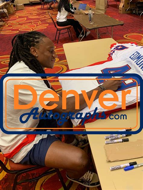 Tremaine Edmunds Autographed Signed Pro Style White Xl Jersey Beckett