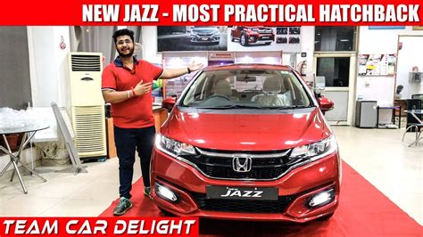 Honda Jazz Top Model 2020 Detailed Review With On Road Price Sunroof Jazz 2020 Facelift Zx