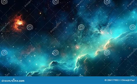 Galaxy Background Blue Galaxy Galaxy Stars Star Sky Background Stock