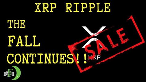 XRP RIPPLE IMPORTANT PRICE UPDATE Ripple Fall Price