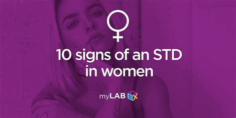 Common STD Symptoms In Women Signs Treatment Options MyLAB Box