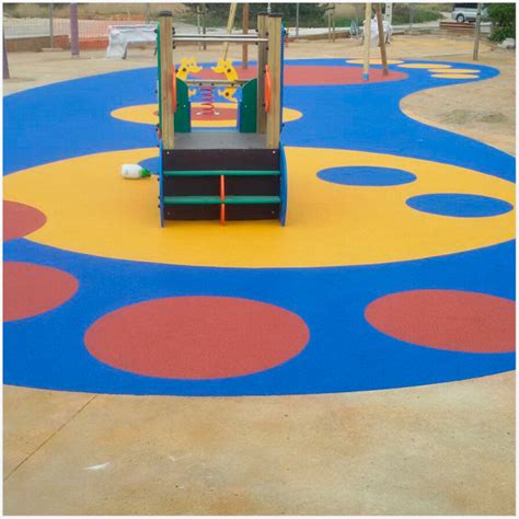 Pavimento Continuo Parques Infantiles Cauplast