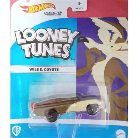 Embalagem Danificada Hot Wheels Character Cars Looney Tunes Wile E Coyote Universo Hot Wheels