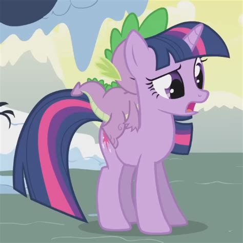 Safe Screencap Spike Twilight Sparkle Dragon Pony