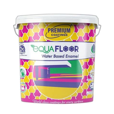 Premium Coating Equa Floor Water Based Enamel Paint Litre At Rs