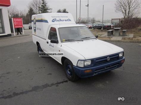 1994 Volkswagen Taro pickup, truck registration - Car Photo and Specs